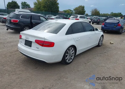 2013 Audi A4 2.0T Premium z USA, uszkodzony, nr VIN WAUFFAFL6DN032215